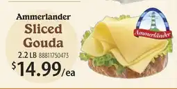 Restaurant Depot Ammerlander Sliced Gouda offer