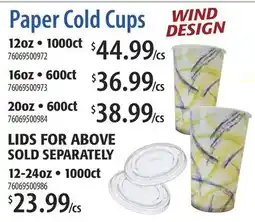 Restaurant Depot Paper Cold Cups offer