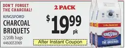 Restaurant Depot KINGSFORD CHARCOAL BRIQUETS offer