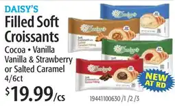 Restaurant Depot DAISY'S Filled Soft Croissants offer