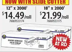 Restaurant Depot FOOD SERVICE FILM WRAP offer