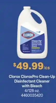 Restaurant Depot Clorox CloroxPro Clean-Up Disinfectant Cleaner with Bleach offer
