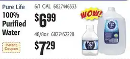 Restaurant Depot Pure Life 100% Purified Water offer