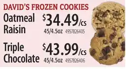 Restaurant Depot DAVID'S FROZEN COOKIES offer