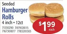Restaurant Depot Seeded Hamburger Rolls offer