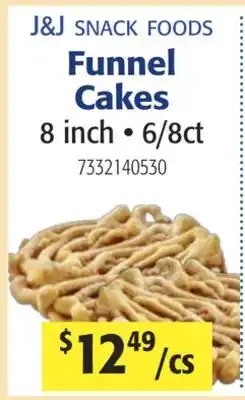 Restaurant Depot J&J SNACK FOODS Funnel Cakes offer