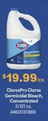 Restaurant Depot CloroxPro Clorox Germicidal Bleach, Concentrated offer