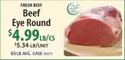 Restaurant Depot FRESH BEEF Beef Eye Round offer