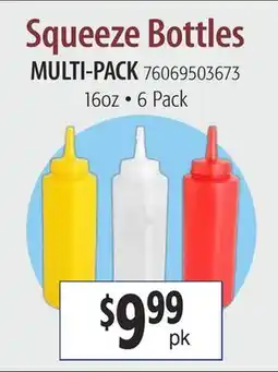 Restaurant Depot Squeeze Bottles offer