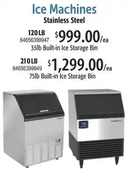Restaurant Depot Ice Machines offer