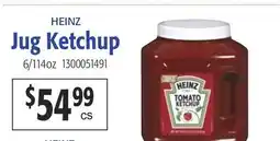 Restaurant Depot HEINZ Jug Ketchup offer