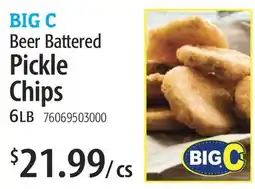 Restaurant Depot BIG C Beer Battered Pickle Chips offer