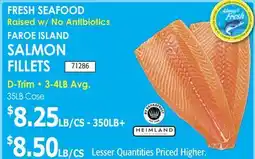 Restaurant Depot FAROE ISLAND SALMON FILLETS offer