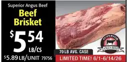 Restaurant Depot Beef Brisket offer