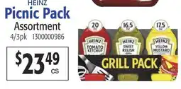 Restaurant Depot HEINZ Picnic Pack offer