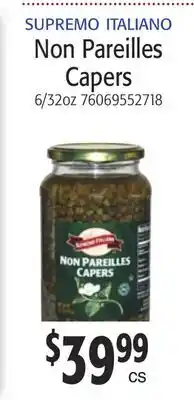 Restaurant Depot Non Pareilles Capers offer
