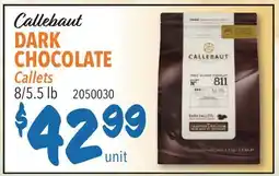 Restaurant Depot Callebaut DARK CHOCOLATE Callets offer