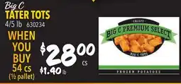 Restaurant Depot Big C TATER TOTS offer