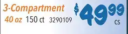 Restaurant Depot 3-Compartment offer
