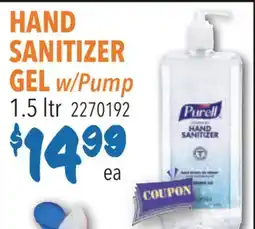 Restaurant Depot HAND SANITIZER GEL w/Pump offer