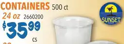 Restaurant Depot CONTAINERS offer