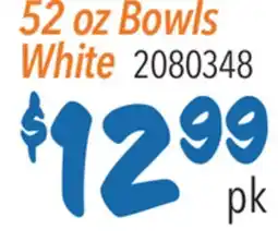 Restaurant Depot 52 oz Bowls offer