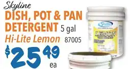 Restaurant Depot Skyline DISH, POT & PAN DETERGENT offer
