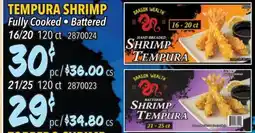 Restaurant Depot TEMPURA SHRIMP offer
