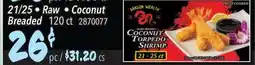 Restaurant Depot SHRIMP COCONUT TORPEDO offer
