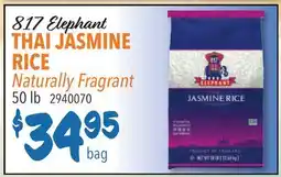 Restaurant Depot 817 Elephant THAI JASMINE RICE offer