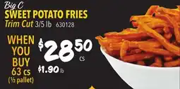 Restaurant Depot Big C SWEET POTATO FRIES offer