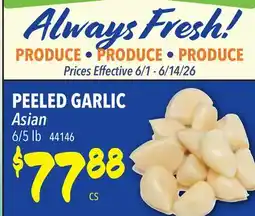 Restaurant Depot PEELED GARLIC offer