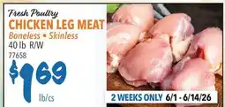 Restaurant Depot Fresh Poultry CHICKEN LEG MEAT offer