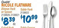 Restaurant Depot NICOLE FLATWARE offer