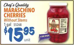 Restaurant Depot MARASCHINO CHERRIES Without Stems offer