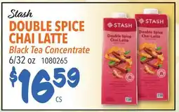 Restaurant Depot Stash DOUBLE SPICE CHAI LATTE Black Tea Concentrate offer