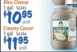 Restaurant Depot Bleu Cheese, Creamy Caesar offer