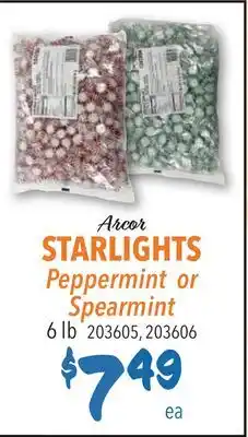 Restaurant Depot Arcor STARLIGHTS Peppermint or Spearmint offer