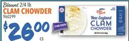 Restaurant Depot Blount 2 1/4 lb CLAM CHOWDER offer