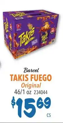 Restaurant Depot TAKIS FUEGO Original offer