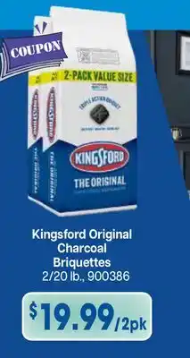 Restaurant Depot Kingsford Original Charcoal Briquettes offer