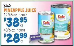 Restaurant Depot Dole PINEAPPLE JUICE offer