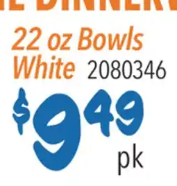 Restaurant Depot 22 oz Bowls offer