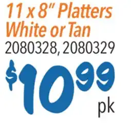 Restaurant Depot 11 x 8 Platters offer