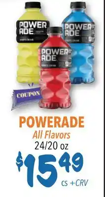 Restaurant Depot POWERADE offer