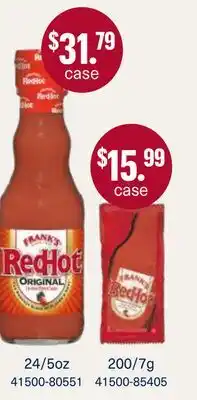 Restaurant Depot FRANK'S RED HOT offer