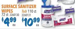 Restaurant Depot SURFACE SANITIZER WIPES offer