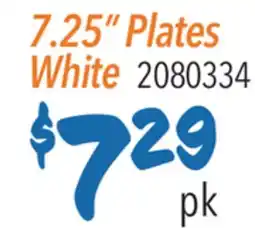 Restaurant Depot 7.25 Plates offer