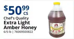 Restaurant Depot Chef's Quality Extra Light Amber Honey offer