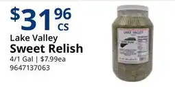 Restaurant Depot Lake Valley Sweet Relish offer